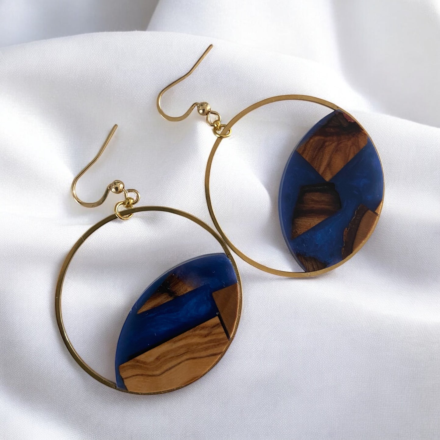 Boucles Cabas Bleu roi