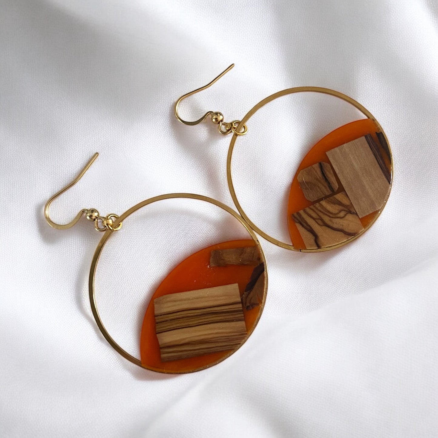 Boucles Cabas Tangerine